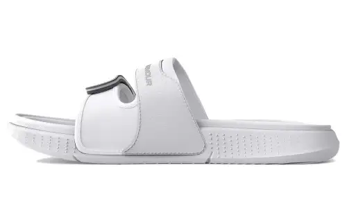 Under Armour Ansa Studio Slide 'White Halo Grey' Women's
