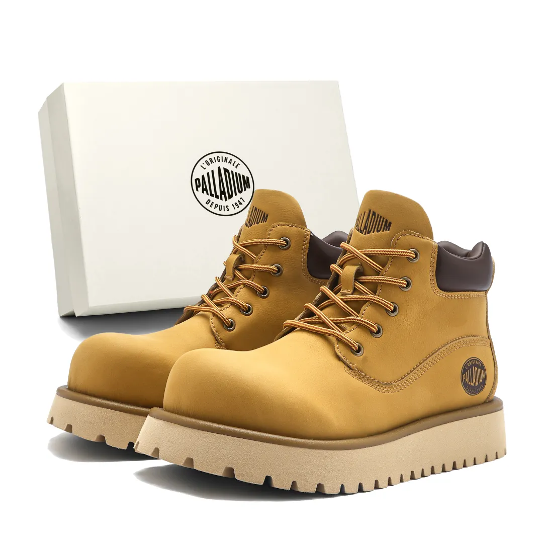 Palladium Combat Boots Unisex Yellow