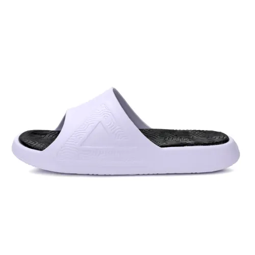 PEAK Statistic Sandals Slide Slippers Unisex All White/Black