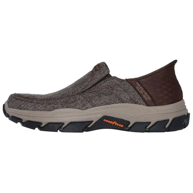 Skechers Slip Ins Low top Casual Shoes Men's Dark Brown