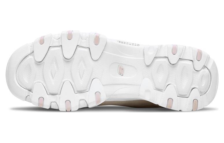 Женские кроссовки Skechers D'LITES 2.0 (розово-белые) — Розовыйбелый — фото 6
