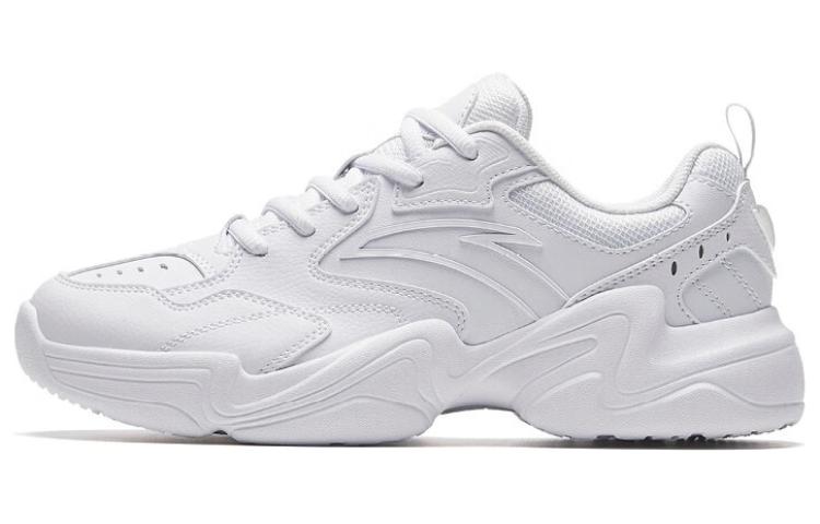 Anta Walker Slip Resistant Abrasion Resistant Low top Casual Shoes Women's White