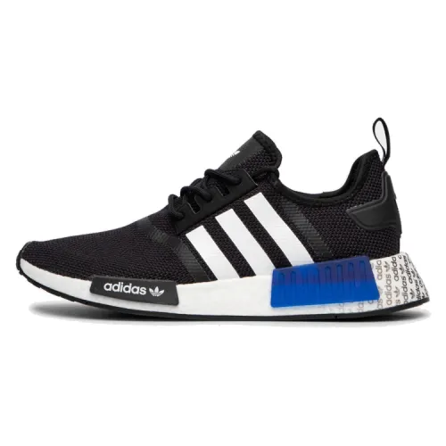Adidas NMD_R1 'Logo Print - Black Royal Blue'