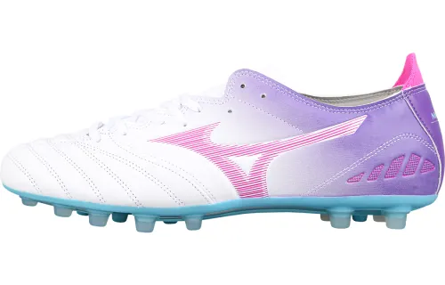 Mizuno AG Artificial Ground Cushioning Soccer Shoes Men's White Purple