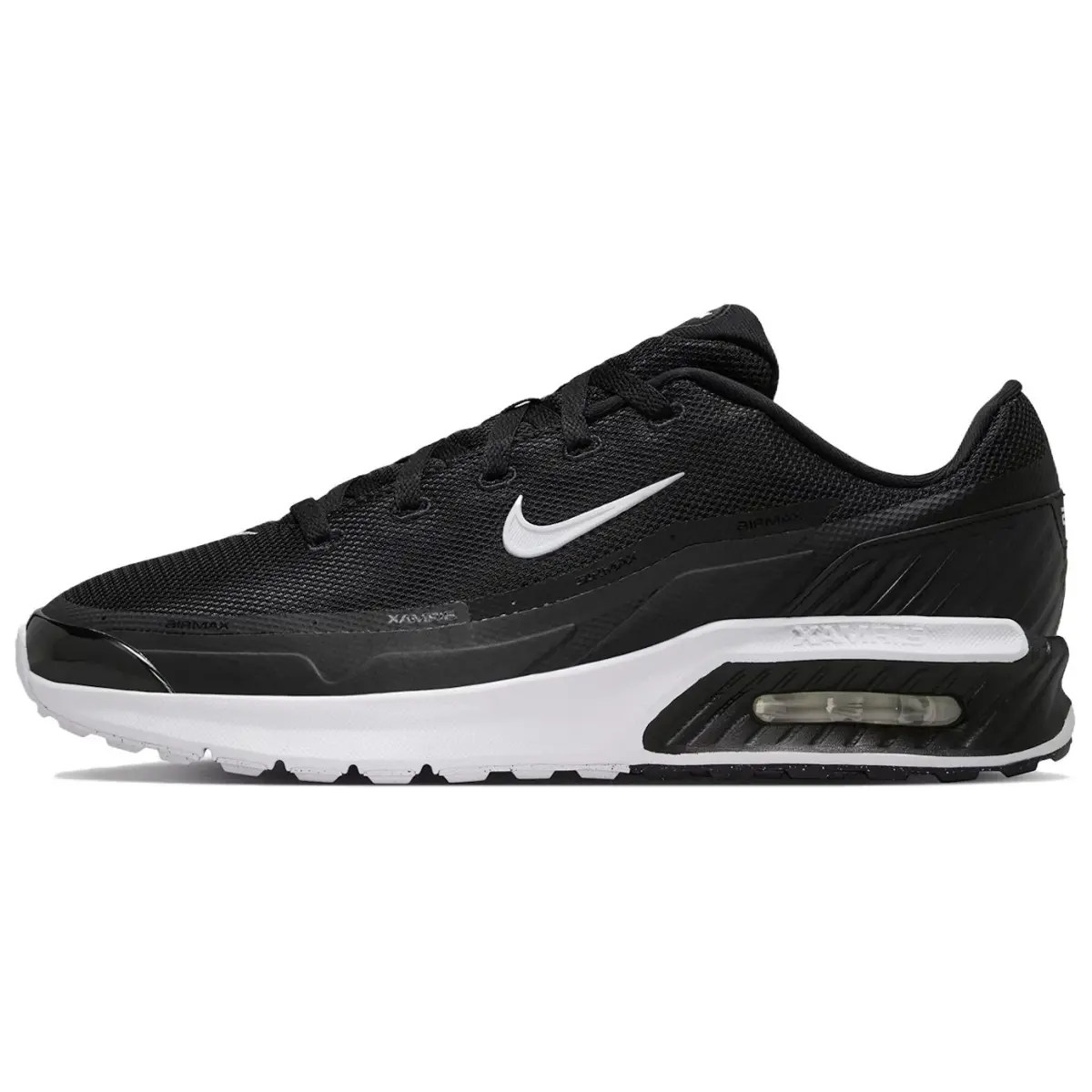 Nike Air Max BIA Fabric Breathable Low top Casual Shoes Men's Black