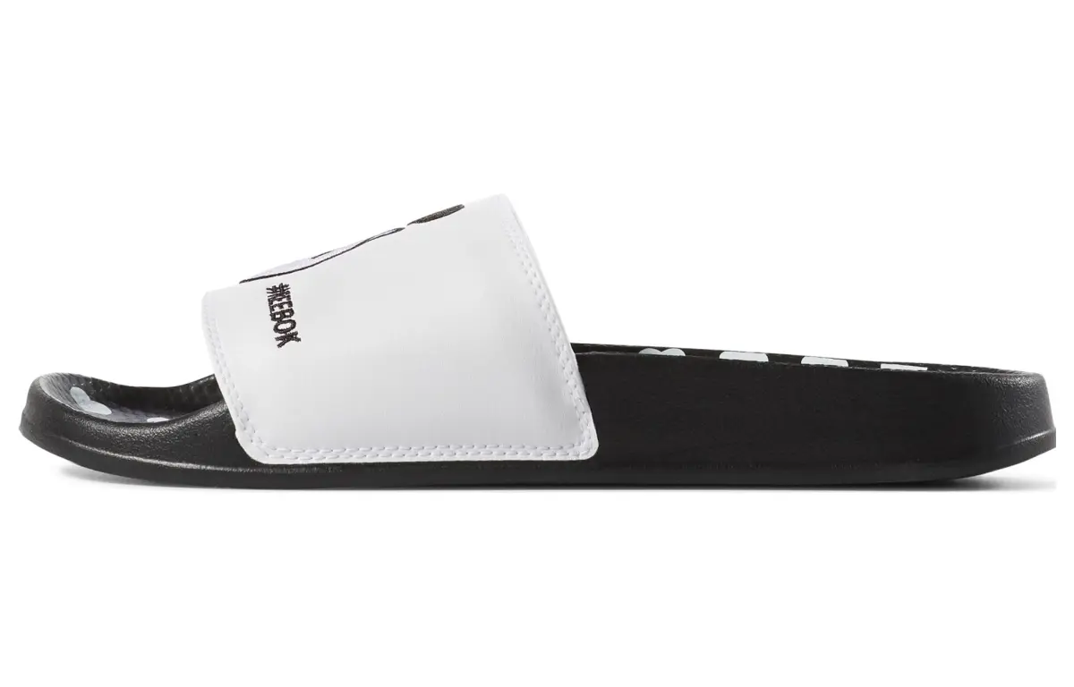Reebok Classic Love Black White Slippers