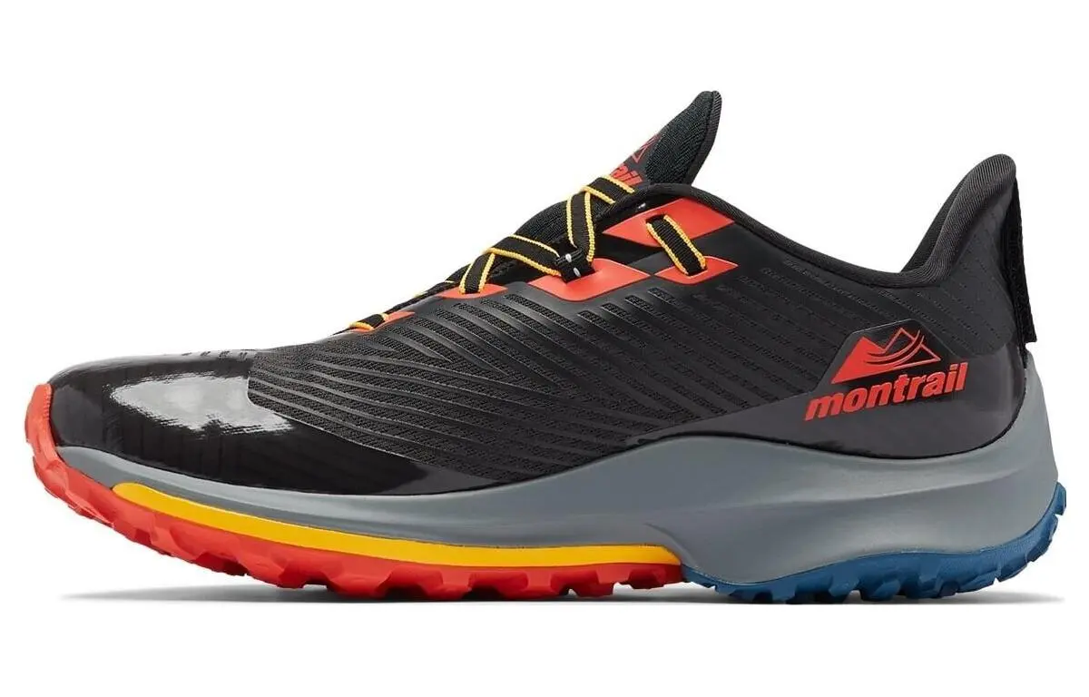 Columbia Polyester Abrasion Resistant Lightweight Wear resistant And Lightweight Low top Casual Shoes Men's Black
