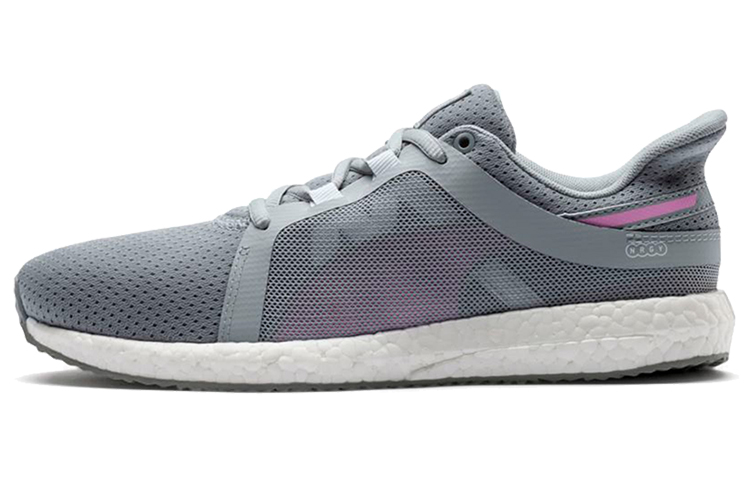 PUMA Mega Nrgy Turbo 2 Low Running Shoes Grey/Pink Women's
