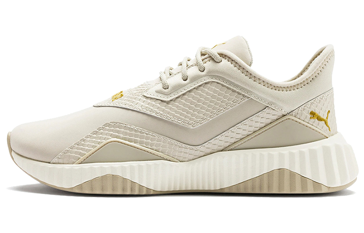 PUMA Defy Casual Shoes Women's Low Top Khaki/White