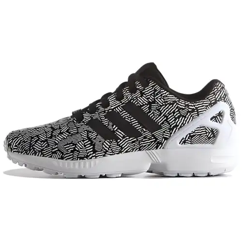 Adidas Originals ZX Flux Casual Shoes Women's Low Top Black/White