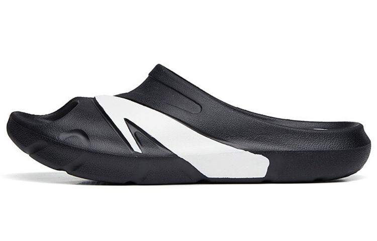 Anta C37 Series Slide Slippers Women's Black White