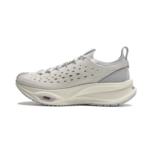 Li Ning Casual Shoes Unisex Ecru Antarctic Gray