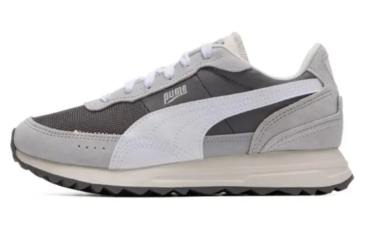 PUMA Road Rider Low top Casual Shoes Unisex Gray White