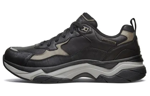 Skechers Staxed Casual Shoes Men's Low Top Black