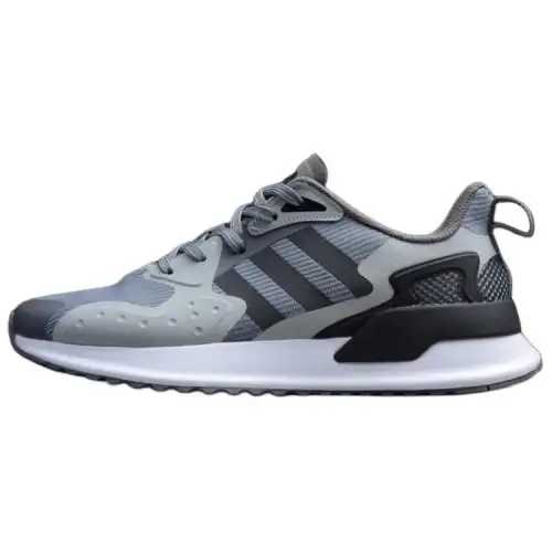 Adidas Originals Slip Resistant Abrasion Resistant Low top Casual Shoes Men's Gray