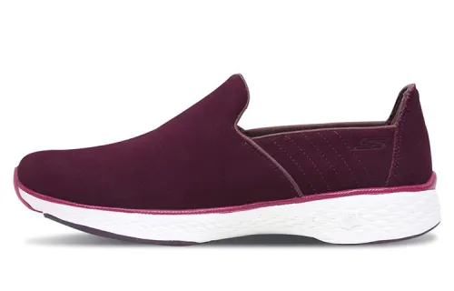 Skechers Go Walk 4 Low top Casual Shoes Women's Burgundy