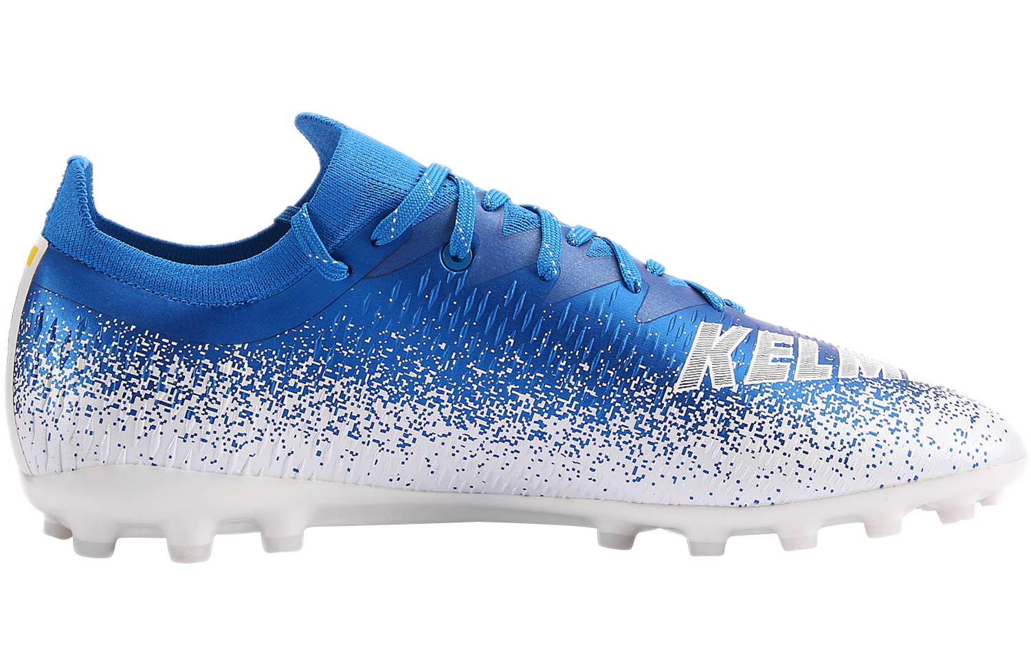 KELME Quickstrike 1.0 Soccer Shoes Unisex Low Top Colorful Blue White