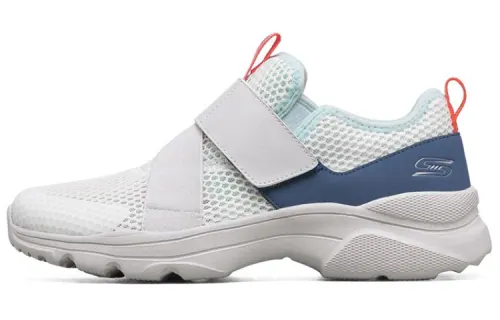 Skechers Bobs Frontier Running Shoes White/Grey/Blue Women's