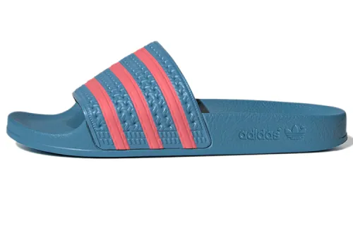 Adidas Originals ADILETTE Slide Slippers Women's Blue/Red