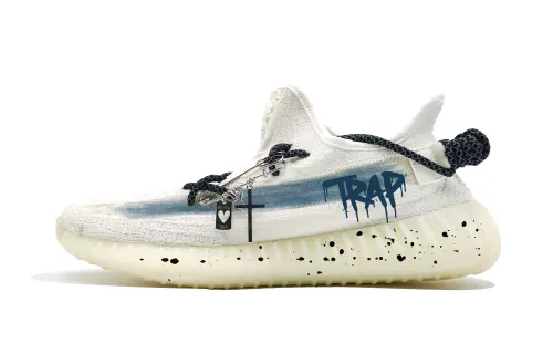 Adidas Originals Yeezy Boost 350 V2 Low top Casual Shoes Unisex White