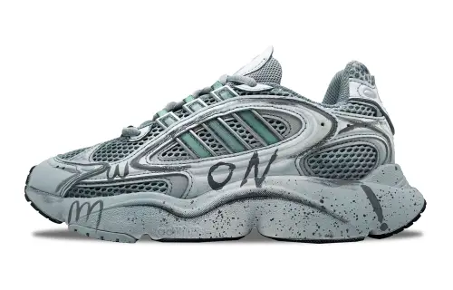 Adidas Originals Ozmillen Mesh Slip Resistant Abrasion Resistant Slip Resistant Abrasion Resistant Low top Casual Shoes