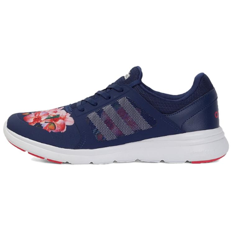 Adidas Cloudfoam Slip Resistant Abrasion Resistant Low top Casual Shoes Women's Blue