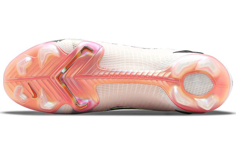 Унисекс бутсы Nike Mercurial Superfly 8 (белый) — Белый / розовыйкрасный — фото 6