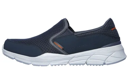 Skechers Equalizer 4.0 Casual Shoes Men's Low Top Carbon Gray/Indigo