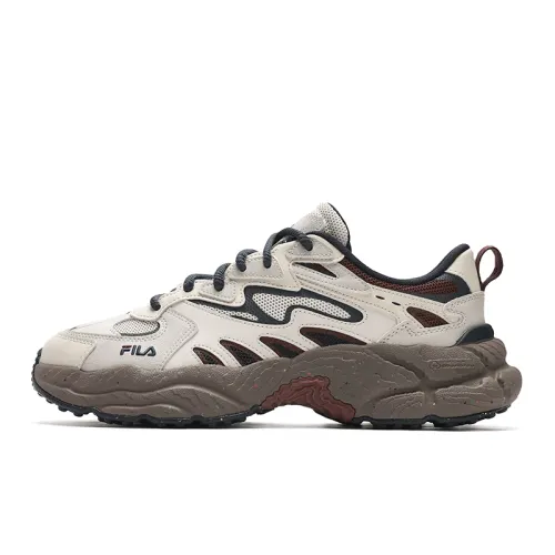 FILA Fern Cushioning, Wear Resistant Low top Casual Shoes Men's Multiple Mist Gray