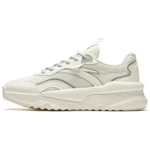 Anta Unruly Series Cushioning Abrasion Resistant Cushioning, Wear Resistant Low top Casual Shoes Women's White Green
