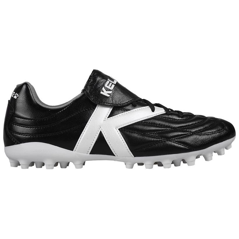 TLSS. x KELME Cushioning Slip Resistant Cushioning Slip Resistant Soccer Shoes Unisex Black White