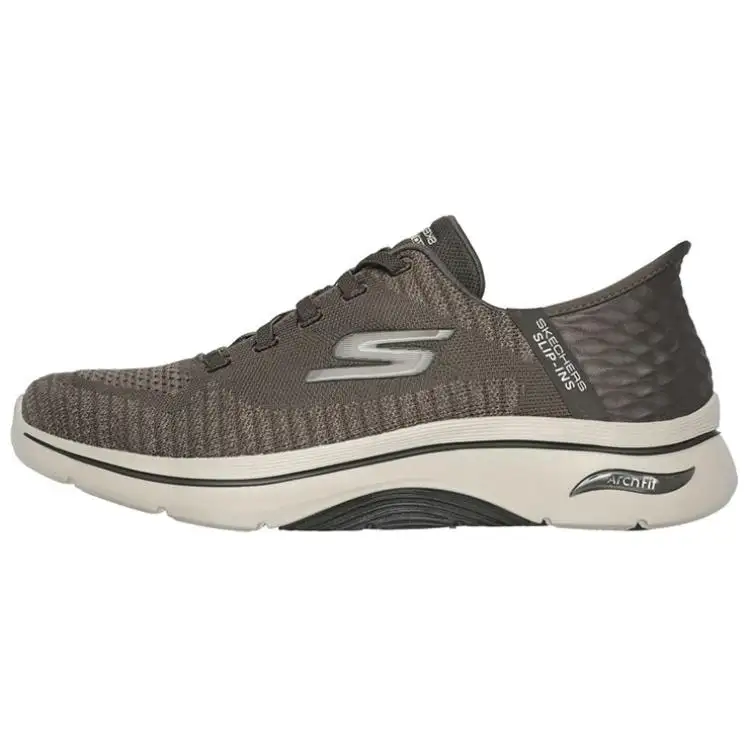 Skechers GO WALK Low top Casual Shoes Men's Taupe