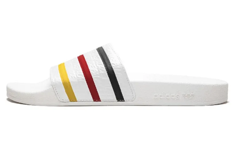 Adidas Adilette Slides Palace White