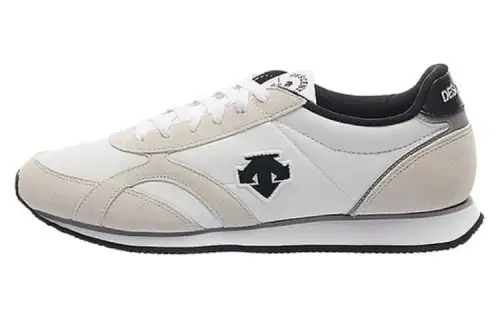 DESCENTE Breathable Low top Casual Shoes Unisex White