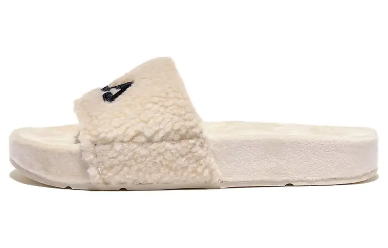 FILA Drifter Slide Slippers Low Heel Women's Beige