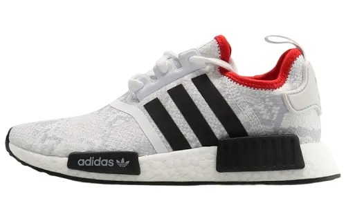 Adidas NMD_R1 Stlt 'White Black Scarlet'