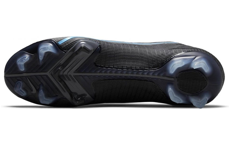 Мужские кроссовки Nike Mercurial Superfly 8 14 Elite FG (черный / синий) — Чёрный / синий — фото 6