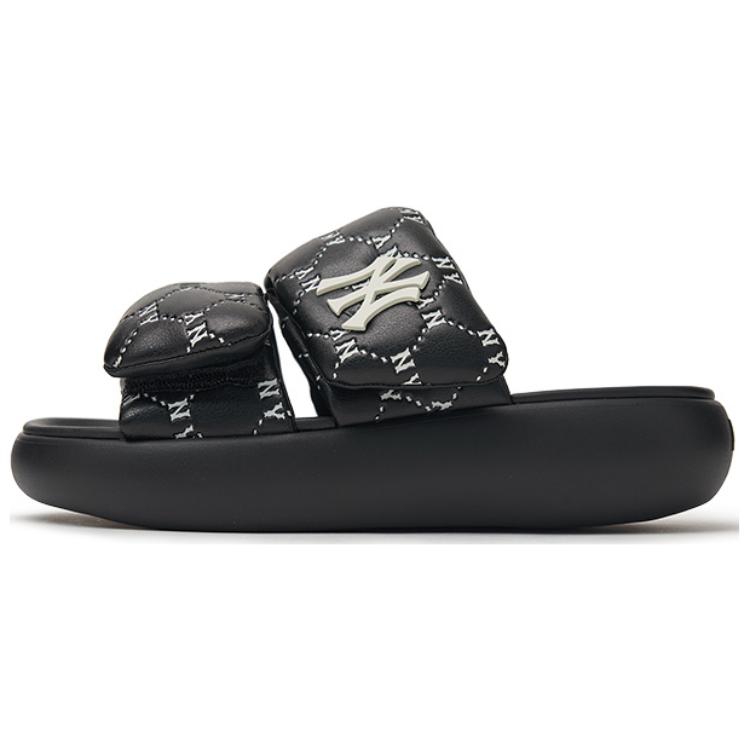 Шлепанцы MLB Slipper (черные)