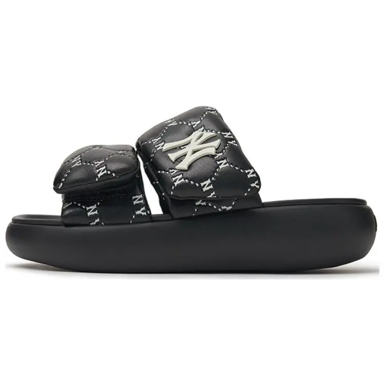 MLB Slipper Slip Resistant Slide Slippers Unisex Black 2024