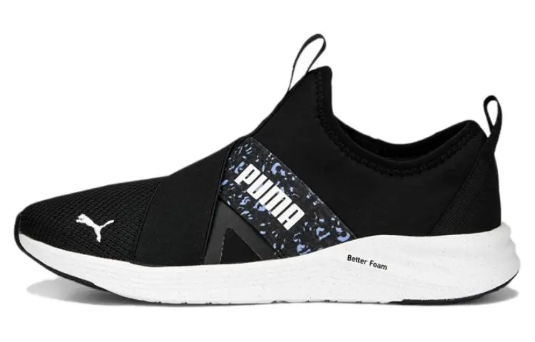 PUMA Prowl Abrasion Resistant, Breathable, Lightweight Low top Casual Shoes Women's Black White