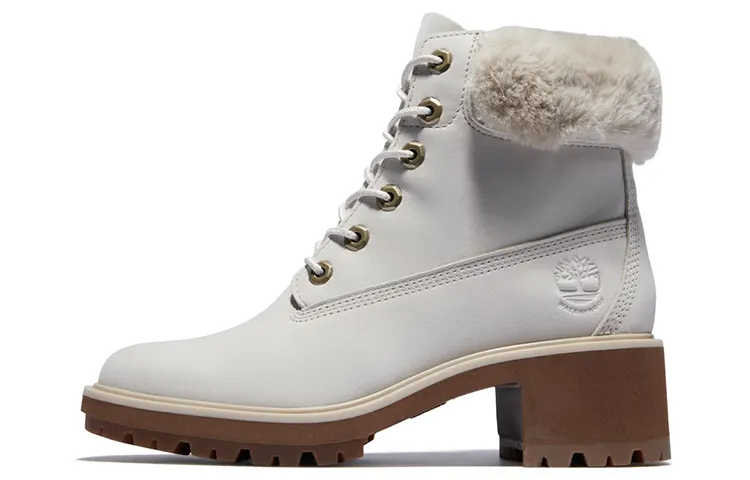 Timberland Combat Boots Women's Pearl White