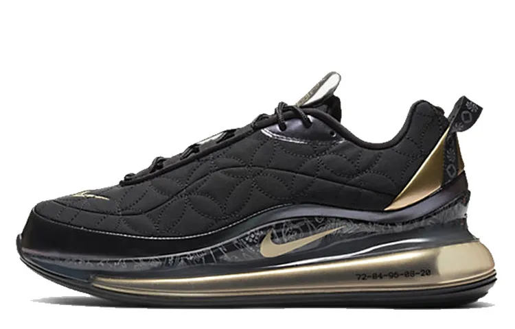 Nike Air Max 720 818 Low top Casual Shoes Men's Black Gold