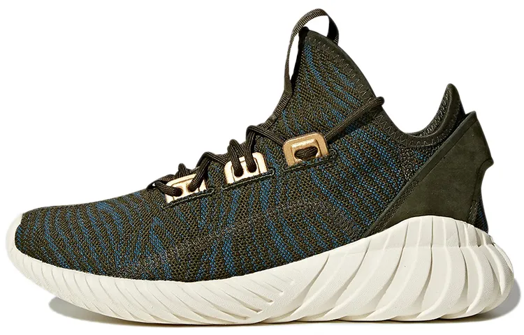Adidas Originals Tubular Casual Shoes Women's Low-top Green/Yellow