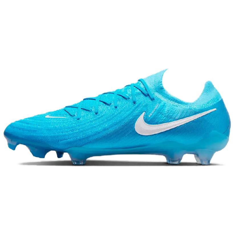 Мужские бутсы Nike Phantom GX 2 Elite FG (сине-белые)