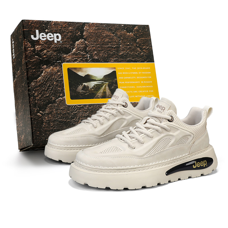 Мужские кроссовки Jeep Low-top Casual (серые)