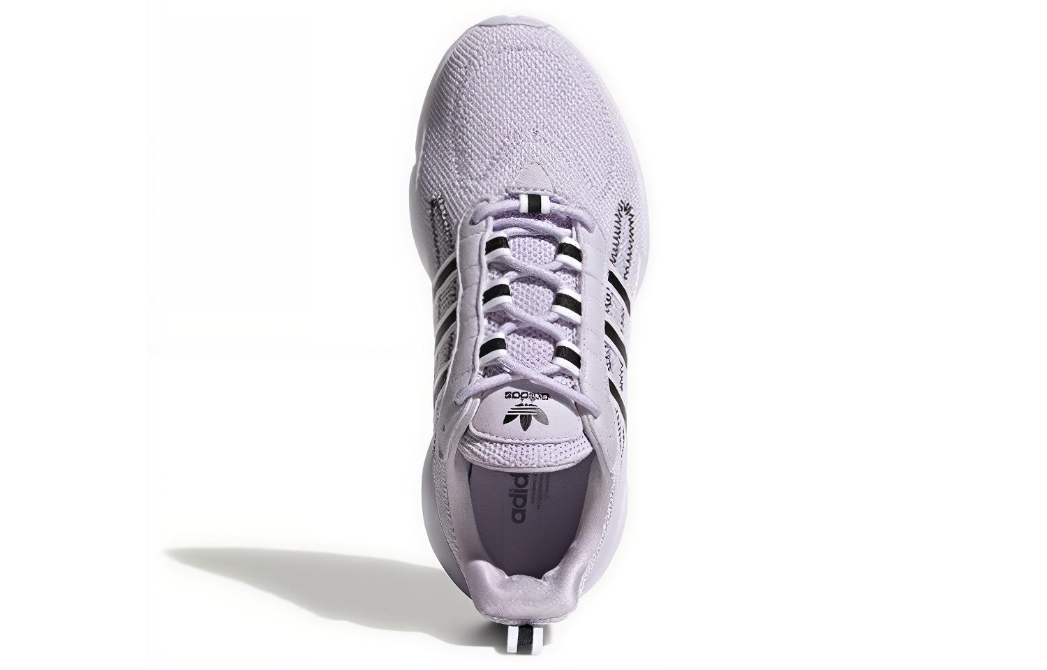 Женские кроссовки adidas originals Haiwee (светло-фиолетовые) — Светло-фиолетовый — фото 5