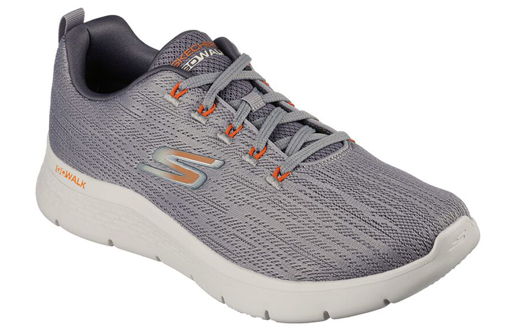 Skechers Go Walk Flex ‘Grey Orange’
