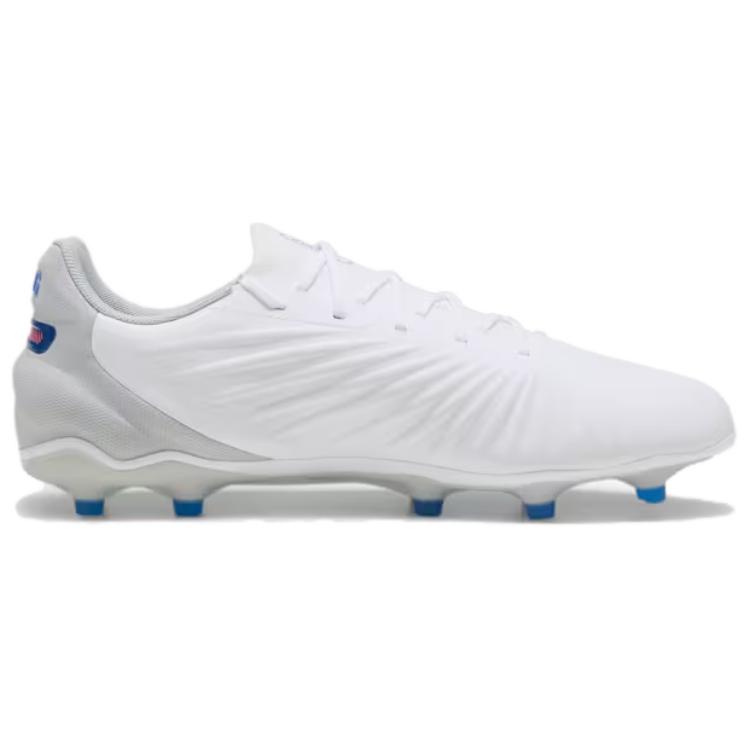 PUMA KING MATCH AG Artificial Ground FG Firm Ground Soccer Shoes Men’s White Blue