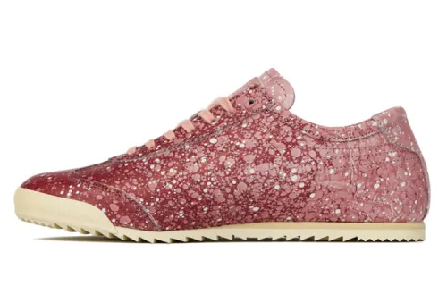 Onitsuka Tiger MEXICO 66 Deluxe Non slip Lightweight Low top Casual Shoes Women's Red