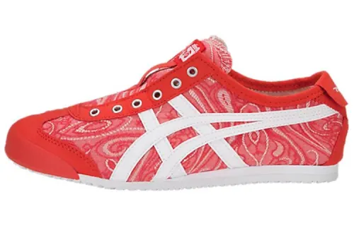 Onitsuka Tiger MEXICO 66 Slip on Low top Casual Shoes Women's Orange Red